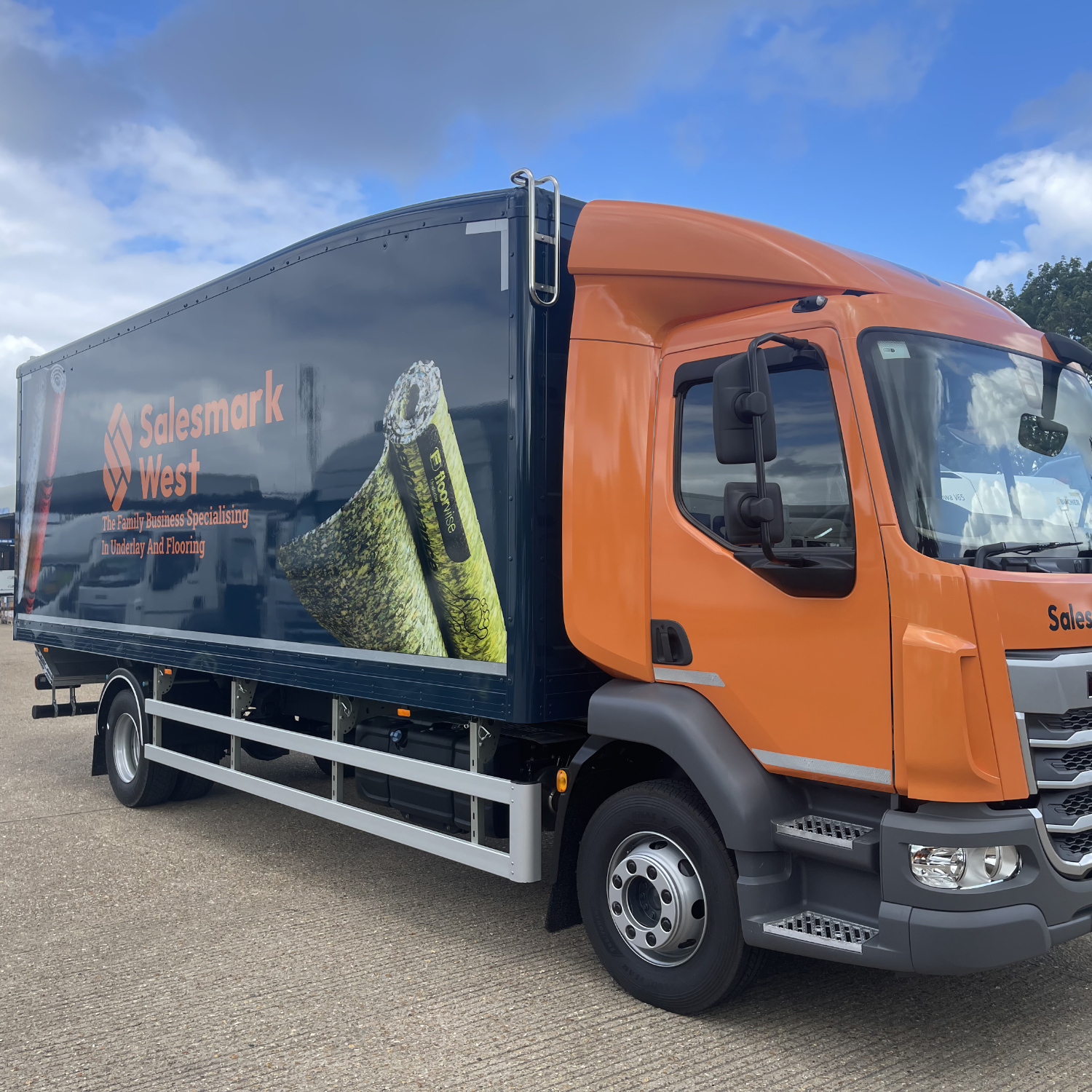 New DAF lorry