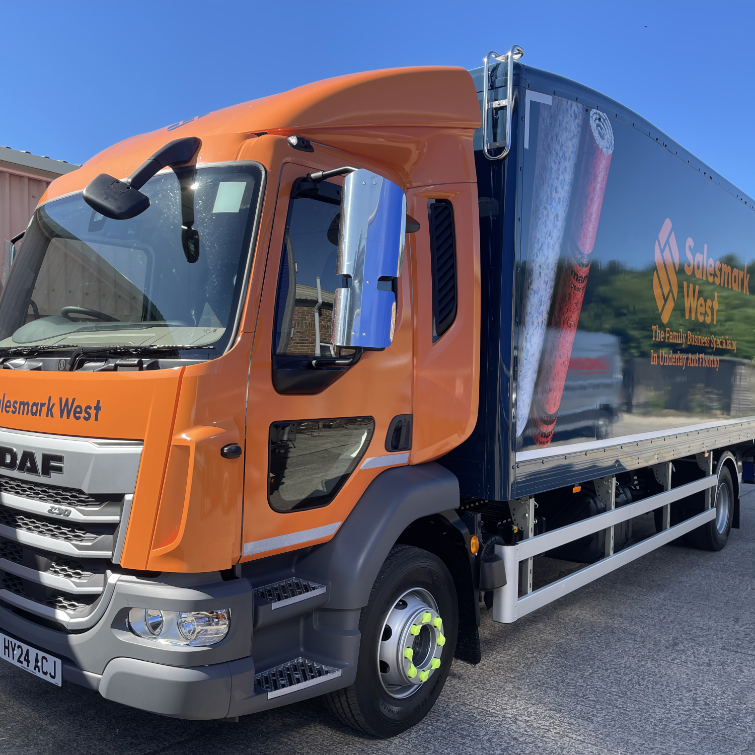 New DAF lorry