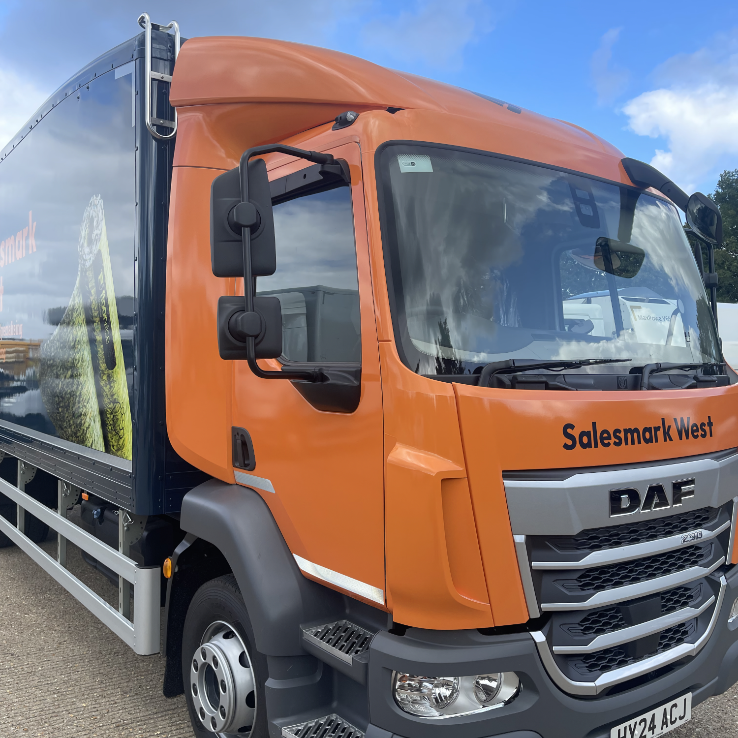 New DAF lorry